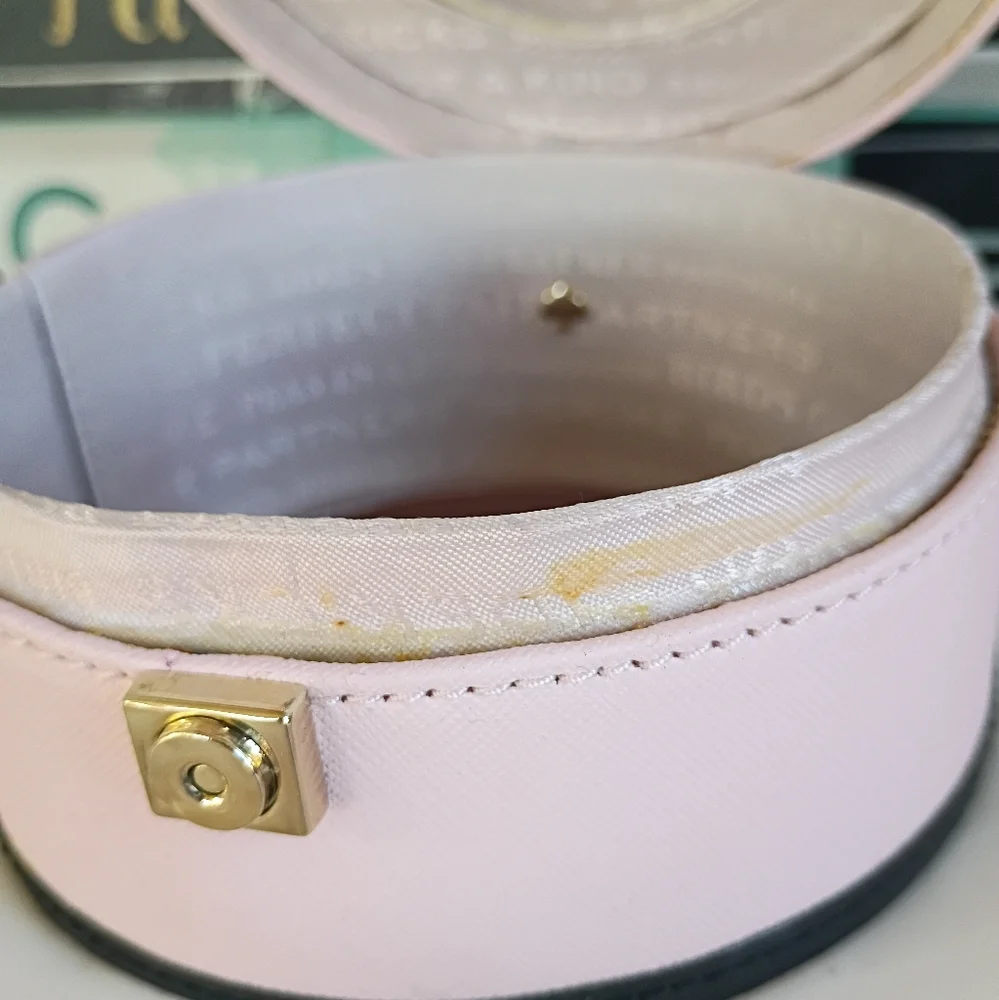 NEW Rare Kate Spade Wedding Belles Swan Pink White 3D Tiered Bridal Cake Clutch - Picture 14 of 16